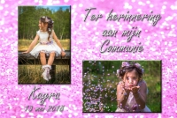 Bedankje Communie Kayra